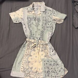 Excellent condition KITH bandanna, girls dress size 2